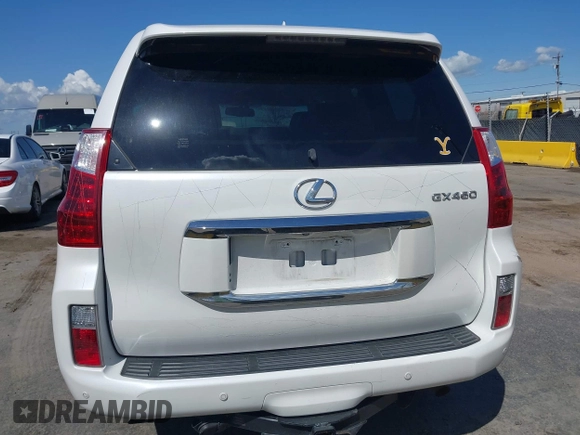 2011 Lexus GX 460 with VIN JTJBM7FX3B5024239, listed as a IAAI auction lot 41958654 with 215,380 mi miles. Bid and sale history available at carsss.com. Image 16.