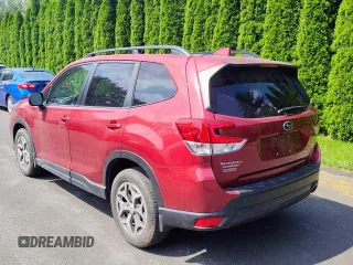 2021 Subaru Forester Premium with VIN JF2SKAJC7MH488860, listed as a Copart auction lot 66922305 with 20,535 mi miles and Salvage title. Bid and sale history available at DreamBid. Image 3.