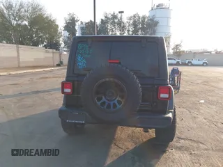 2020 Jeep Wrangler Unlimited Sport S with VIN 1C4HJXDG5LW170579, listed as a IAAI auction lot 41429548 with Not provided miles and . Bid and sale history available at DreamBid. Image 16.
