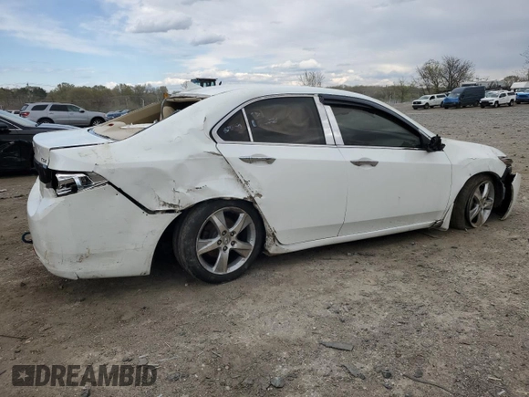 2012 Acura TSX Tech Pkg with VIN JH4CU2F61CC028996, listed as a Copart auction lot 53205975 with 161,700 mi miles and Clean Title. Bid and sale history available at carsss.com. Image 3.