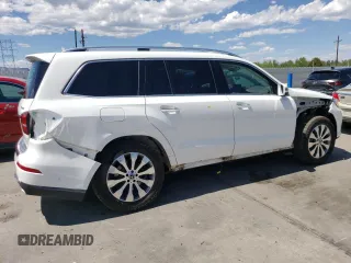 2019 Mercedes-Benz GLS 450 with VIN 4JGDF6EE8KB219346, listed as a Copart auction lot 54375644 with 64,271 mi miles and Salvage Title. Bid and sale history available at DreamBid. Image 3.