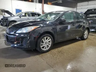 2013 Mazda 3 i Grand Touring with VIN JM1BL1M71D1791023, listed as a Copart auction lot 52569005 with 135,360 mi miles and Salvage title. Bid and sale history available at DreamBid. Image 1.