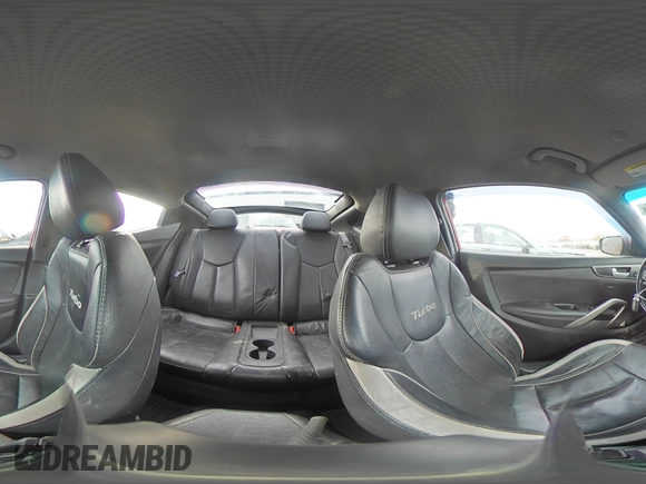2014 Hyundai Veloster Turbo with VIN KMHTC6AE0EU201149, listed as a Copart auction lot 42345705 with 94,610 mi miles and Salvage Title. Bid and sale history available at carsss.com. Image 15.