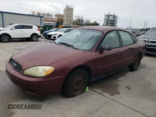 2006 Ford Taurus SE with VIN 1FAHP53226A131349, listed as a Copart auction lot 60855455 with 207,649 mi miles and Salvage title. Bid and sale history available at DreamBid. Image 1.