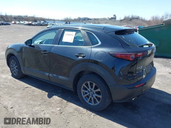 2021 Mazda CX-30 S with VIN 3MVDMBAL3MM214735, listed as a IAAI auction lot 42000096 with 46,794 mi miles and . Bid and sale history available at DreamBid. Image 3.