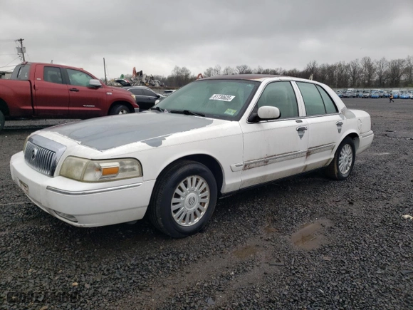 2007 Mercury Grand Marquis LS with VIN 2MEFM75V47X642839, listed as a Copart auction lot 51730635 with 0 mi miles and Clean Title. Bid and sale history available at carsss.com. Image 1.