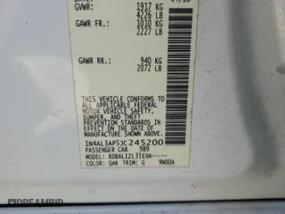 2018 Nissan Altima 2.5 SR with VIN 1N4AL3AP5JC245200, listed as a Copart auction lot 85483684 with 224,480 mi miles and Salvage Title. Bid and sale history available at carsss.com. Image 12.