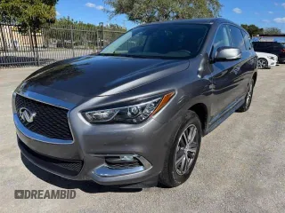 2019 Infiniti QX60 LUXE with VIN 5N1DL0MM2KC519862, listed as a Copart auction lot 51776885 with 78,760 mi miles and Non Repairable. Bid and sale history available at carsss.com. Image 1.