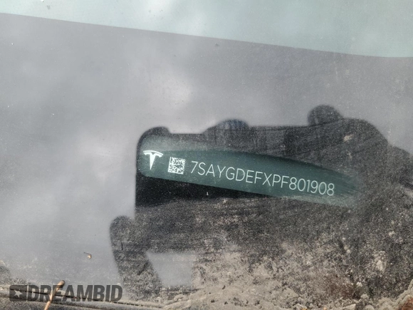 2023 Tesla Model Y Performance z VIN 7SAYGDEFXPF801908, wystawiony jako Copart lot #50737655 z przebiegiem Nie podano mil oraz Szkoda całkowita • Salvage title. Historia ofert i sprzedaży dostępna na DreamBid. Obrazek 12.