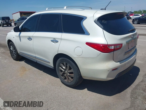 2015 Infiniti QX60 with VIN 5N1AL0MM2FC540784, listed as a IAAI auction lot 42226443 with 108,638 mi miles and . Bid and sale history available at DreamBid. Image 3.