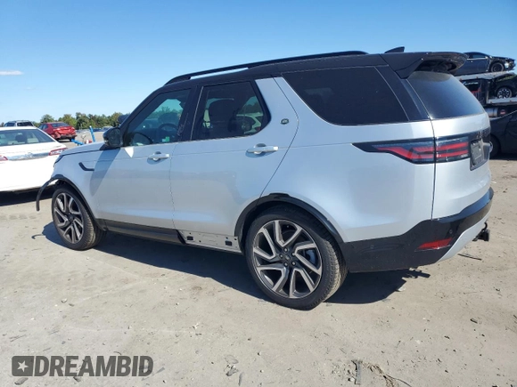 2024 Land Rover Discovery with VIN SALRL2EXXR2491493, listed as a Copart auction lot 73174074 with 850 mi miles and Salvage Title. Bid and sale history available at DreamBid. Image 2.