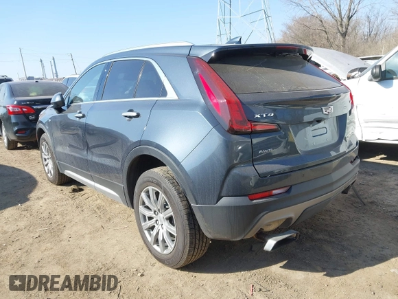 2019 Cadillac XT4 AWD Premium Luxury with VIN 1GYFZDR44KF197830, listed as a IAAI auction lot 41795431 with 54,106 mi miles and . Bid and sale history available at DreamBid. Image 3.