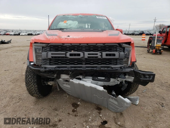2021 Ford F-150 Raptor with VIN 1FTFW1RG7MFC62731, listed as a Copart auction lot 82672674 with Not Provided miles and Salvage Title. Bid and sale history available at carsss.com. Image 5.