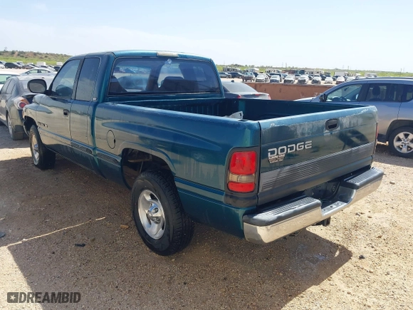 1999 Dodge Ram 1500 with VIN 3B7HC13Y0XG169104, listed as a IAAI auction lot 41936221 with 183,546 mi miles. Bid and sale history available at carsss.com. Image 3.