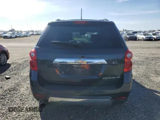 2013 Chevrolet Equinox LTZ with VIN 2GNFLFE34D6390306, listed as a Copart auction lot 44593475 with 130,736 mi miles and Salvage Title. Bid and sale history available at carsss.com. Image 6.