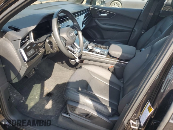 2021 Audi Q7 Premium Plus with VIN WA1LJAF79MD029476, listed as a Copart auction lot 54449405 with 57,876 mi miles and Salvage title. Bid and sale history available at DreamBid. Image 7.