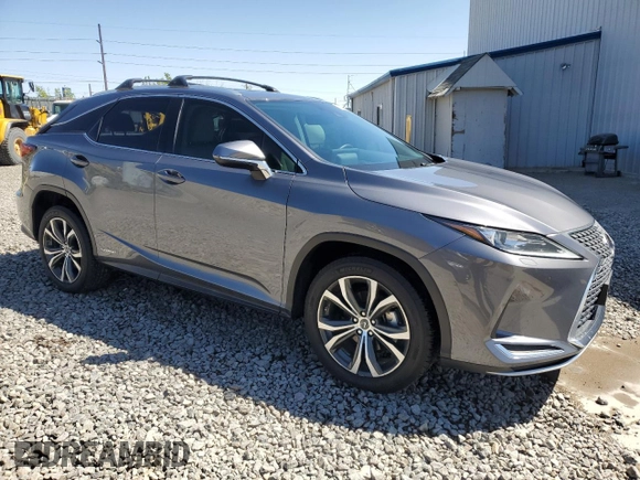 2020 Lexus RX 450h z VIN 2T2HGMDA1LC043938, wystawiony jako Copart lot #57683285 z przebiegiem 52 143 mil mil oraz Szkoda całkowita • Salvage title. Historia ofert i sprzedaży dostępna na DreamBid. Obrazek 4.