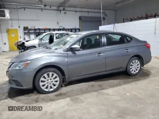 2017 Nissan Sentra S with VIN 3N1AB7AP8HY335353, listed as a Copart auction lot 57016845 with 45,485 mi miles and Non repairable. Bid and sale history available at DreamBid. Image 1.