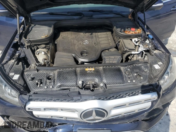 2020 Mercedes-Benz GLS 450 with VIN 4JGFF5KE5LA107988, listed as a Copart auction lot 57604354 with 35,378 mi miles and Salvage Title. Bid and sale history available at DreamBid. Image 13.