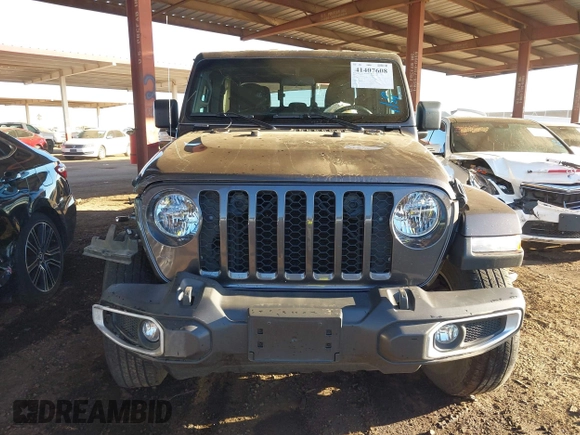 2021 Jeep Gladiator Willys with VIN 1C6HJTAG2ML507426, listed as a IAAI auction lot 41407608 with 49,554 mi miles and . Bid and sale history available at carsss.com. Image 13.