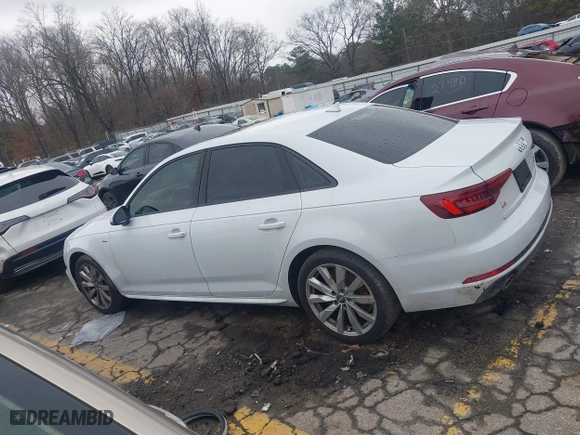 2018 Audi A4 Premium with VIN WAUKMAF47JN012032, listed as a IAAI auction lot 41600847 with 70,815 mi miles. Bid and sale history available at carsss.com. Image 14.