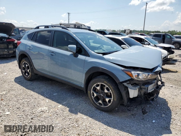 2020 Subaru Crosstrek Premium with VIN JF2GTAPC7L8216236, listed as a Copart auction lot 61494615 with 47,042 mi miles and Salvage title. Bid and sale history available at DreamBid. Image 4.