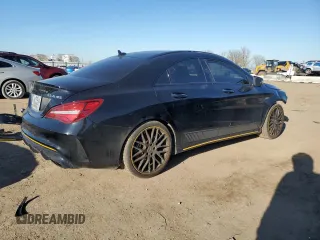 2018 Mercedes-Benz CLA with VIN WDDSJ5CB0JN668519, listed as a Copart auction lot 44824243 with 44,098 mi miles. Bid and sale history available at carsss.com. Image 3.