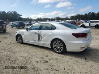 2017 Lexus LS with VIN JTHBL5EF2H5146388, listed as a Copart auction lot 84803954 with 43,444 mi miles and Salvage Title. Bid and sale history available at carsss.com. Image 2.