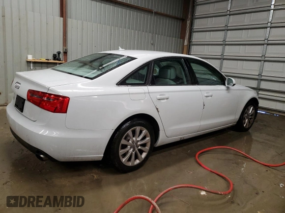 2013 Audi A6 2.0T Premium with VIN WAUCFAFC3DN026696, listed as a Copart auction lot 85013694 with 117,538 mi miles and Salvage Title. Bid and sale history available at carsss.com. Image 3.