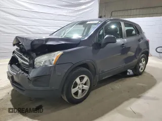 2016 Chevrolet Trax LS z VIN 3GNCJNSB1GL236294, wystawiony jako Copart lot #51514475 z przebiegiem 102 375 mil mil oraz Szkody całkowita. Historia ofert i sprzedaży dostępna na DreamBid. Obrazek 1.