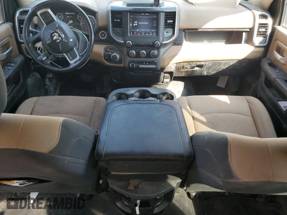 2020 Ram 2500 Big Horn with VIN 3C6UR5JJ2LG200364, listed as a Copart auction lot 70849704 with 93,155 mi miles and Salvage Title. Bid and sale history available at carsss.com. Image 8.