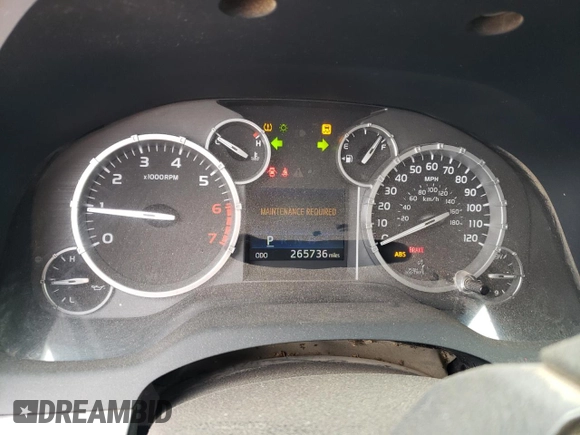 2014 Toyota Tundra 4WD Truck SR5 with VIN 5TFDW5F13EX398834, listed as a Copart auction lot 64028484 with 265,736 mi miles and Salvage Title. Bid and sale history available at carsss.com. Image 9.
