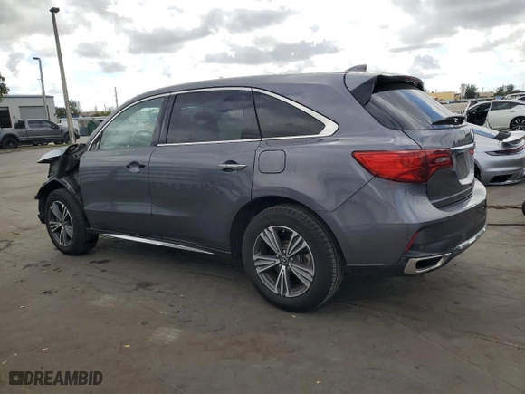 2018 Acura MDX with VIN 5J8YD3H39JL008994, listed as a Copart auction lot 44883425 with 75,836 mi miles and Salvage Title. Bid and sale history available at carsss.com. Image 2.