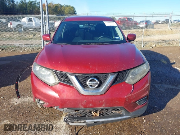 2016 Nissan Rogue SV with VIN 5N1AT2MT4GC738108, listed as a IAAI auction lot 41021683 with 190,101 mi miles. Bid and sale history available at carsss.com. Image 13.