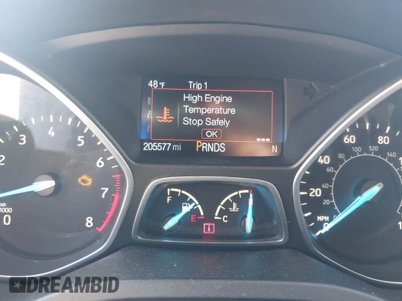2017 Ford Escape SE with VIN 1FMCU0GD7HUA38402, listed as a IAAI auction lot 41964197 with 205,577 mi miles. Bid and sale history available at carsss.com. Image 7.