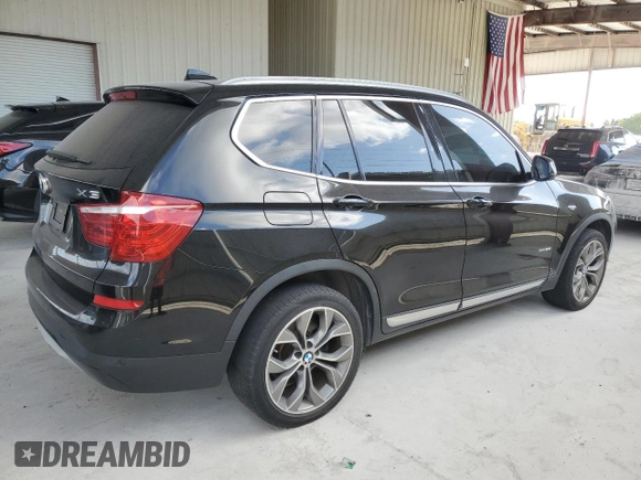 2016 BMW X3 sDrive28i z VIN 5UXWZ7C54G0R32940, wystawiony jako Copart lot #54268095 z przebiegiem 93 109 mil mil oraz Nie do naprawy • Non repairable. Historia ofert i sprzedaży dostępna na DreamBid. Obrazek 3.