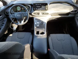 2021 Hyundai Santa Fe Hybrid Blue with VIN KM8S2DA1XMU011812, listed as a Copart auction lot 76833204 with 64,764 mi miles and Salvage Title. Bid and sale history available at carsss.com. Image 8.