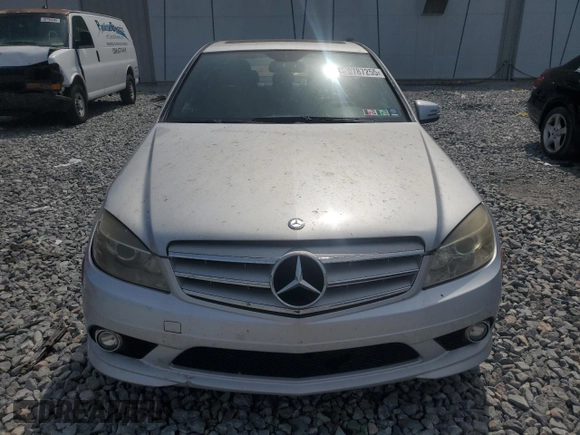 2010 Mercedes-Benz C-Class C 300 Sport with VIN WDDGF5EBXAR087901, listed as a Copart auction lot 50787255 with 138,475 mi miles and Salvage Title. Bid and sale history available at carsss.com. Image 5.