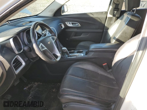 2013 Chevrolet Equinox LTZ z VIN 2GNALFEK1D1163878, wystawiony jako Copart lot #53620135 z przebiegiem Nie podano mil oraz Szkoda całkowita • Salvage title. Historia ofert i sprzedaży dostępna na DreamBid. Obrazek 7.