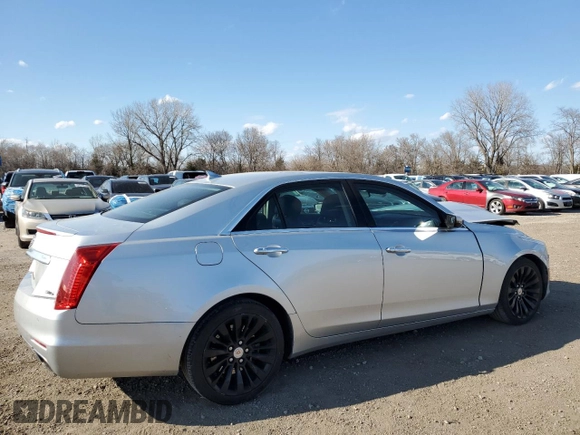 2014 Cadillac CTS Luxury AWD with VIN 1G6AX5S3XE0183437, listed as a Copart auction lot 50405105 with 111,806 mi miles and Salvage Title. Bid and sale history available at DreamBid. Image 3.
