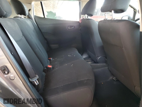 2015 Nissan LEAF SV with VIN 1N4AZ0CP2FC325684, listed as a Copart auction lot 48825085 with 38,342 mi miles and Salvage Title. Bid and sale history available at DreamBid. Image 10.