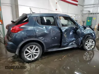 2012 Nissan Juke SL with VIN JN8AF5MV6CT127977, listed as a Copart auction lot 45726105 with 86,437 mi miles and Salvage Title. Bid and sale history available at carsss.com. Image 3.