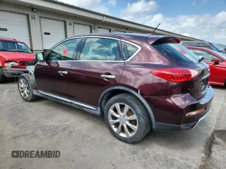 2017 Infiniti QX50 with VIN JN1BJ0RP0HM384553, listed as a Copart auction lot 61646415 with Not provided miles and Non repairable. Bid and sale history available at DreamBid. Image 2.