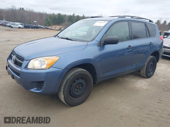 2009 Toyota RAV4 with VIN JTMBF35VX95004182, listed as a IAAI auction lot 41981435 with 184,724 mi miles. Bid and sale history available at carsss.com. Image 2.