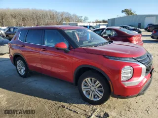 2022 Mitsubishi Outlander ES with VIN JA4J3TA85NZ023367, listed as a Copart auction lot 49230975 with 85,436 mi miles and Salvage Title. Bid and sale history available at carsss.com. Image 4.