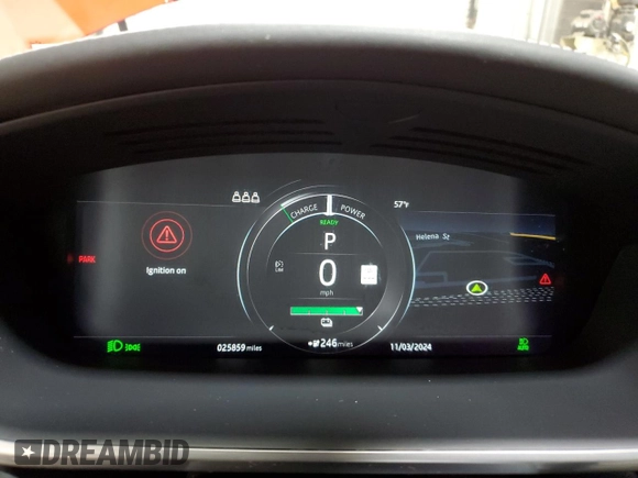 2019 Jaguar I-Pace HSE z VIN SADHD2S19K1F65845, wystawiony jako Copart lot #43170244 z przebiegiem Nie podano mil oraz . Historia ofert i sprzedaży dostępna na DreamBid. Obrazek 9.
