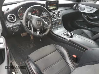 2018 Mercedes-Benz C 43 AMG z VIN WDDWJ6EB5JF672788, wystawiony jako Copart lot #55518825 z przebiegiem 61 840 mil mil oraz Szkoda całkowita • Salvage title. Historia ofert i sprzedaży dostępna na DreamBid. Obrazek 8.