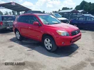 2007 Toyota RAV4 Sport with VIN JTMBK32V476024774, listed as a IAAI auction lot 42648957 with 231,545 mi miles and . Bid and sale history available at DreamBid. Image 1.