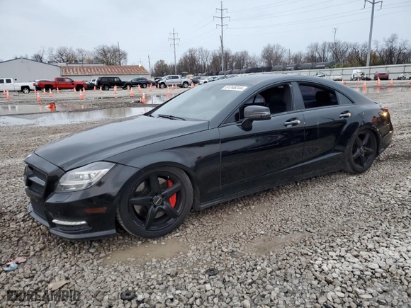 2012 Mercedes-Benz CLS-Class CLS 550 with VIN WDDLJ9BB7CA050234, listed as a Copart auction lot 81248244 with 0 mi miles and Clean Title. Bid and sale history available at carsss.com. Image 1.