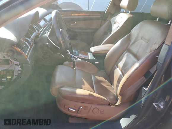 2004 Audi A8 L with VIN WAUML44E24N006328, listed as a Copart auction lot 78451494 with 181,619 mi miles and Salvage Title. Bid and sale history available at carsss.com. Image 7.